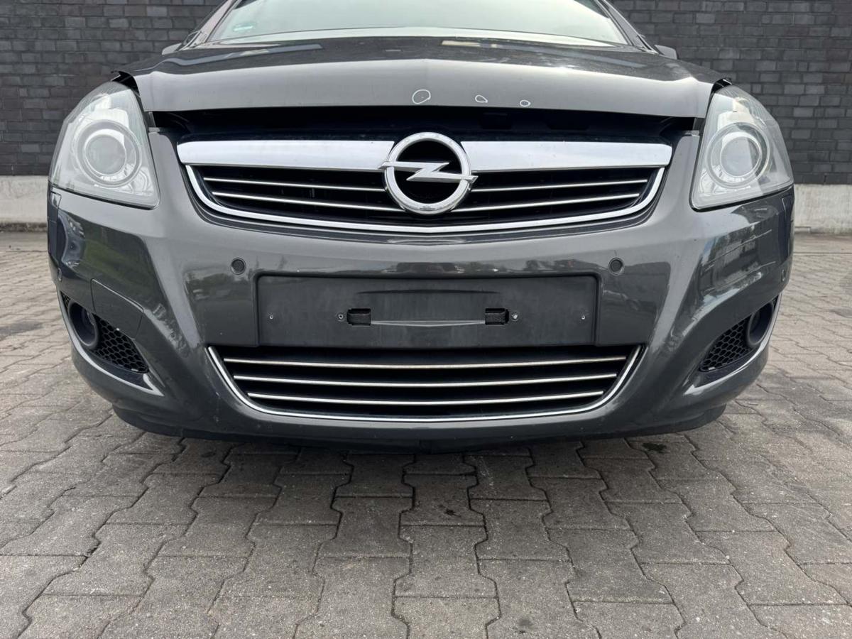 Opel Zafira B original Sto&szlig;stange Stossf&auml;nger vorn Z190 Phantom Grey Facelift Bj.2012